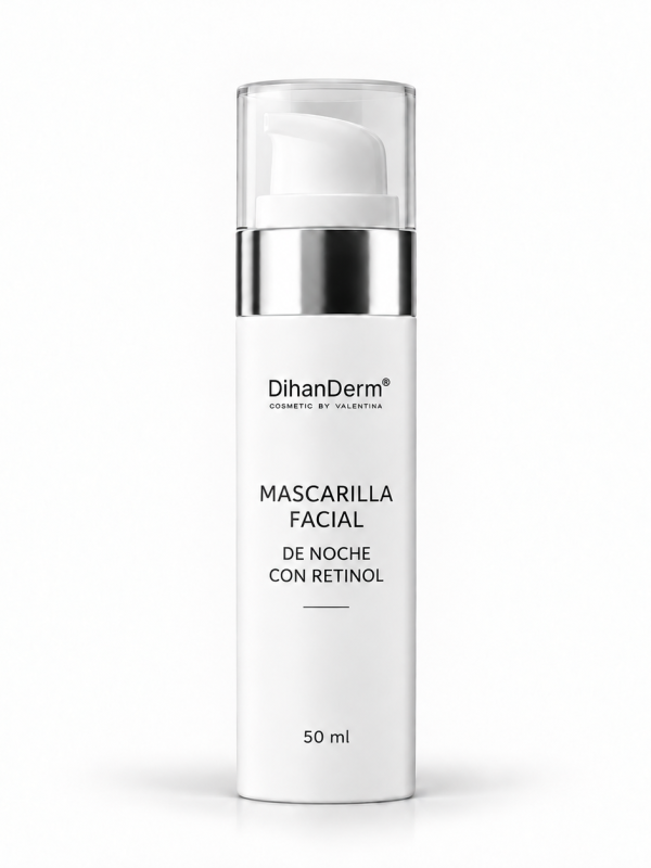 Mascarilla facial de noche con retinol 50 ml