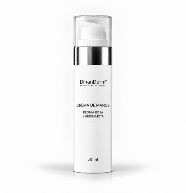Crema de manos peonía rosa y bergamota 50 ml