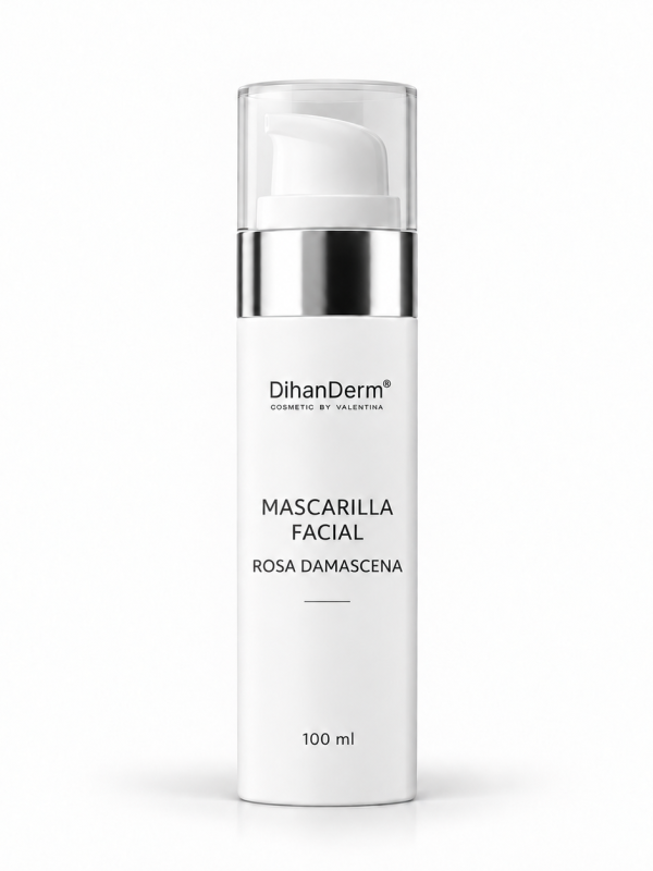 Máscarilla facial de rosa damascena 100 ml