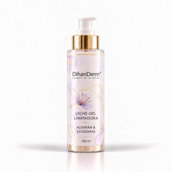 Leche-Gel Limpiadora – Azafrán & Exosomas 100 ml